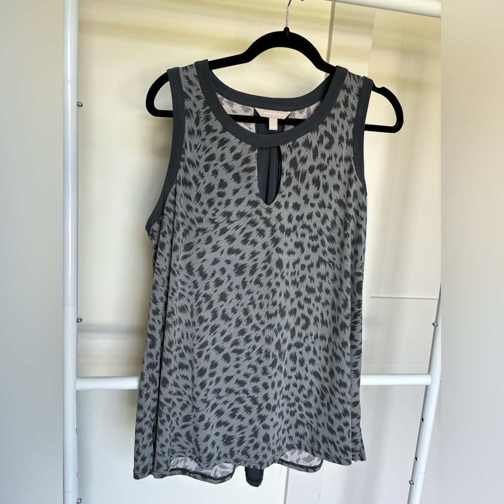 Banana Republic Printed Sleeveless Blouse